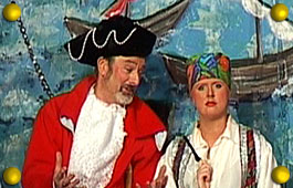 Sinbad with John Kirk as the Captain - Photo: George Day